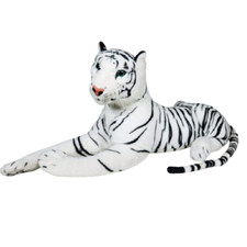 DHXSTSM Large Stuffed Tiger Plush Toy Big Jungle Cat Soft Cuddly Animal Gift