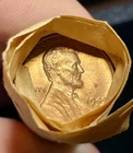1944-S Lincoln Cent Original Bank Roll BU+ Coins B206