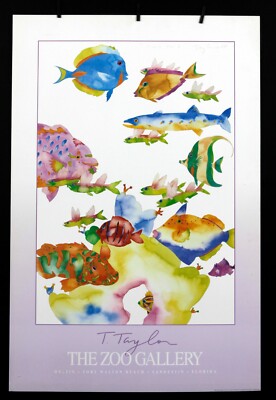 Tracy Taylor - ''Bait Me 89'''- 1990 - The Zoo Gallery - Offset Poster - Art Beats