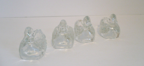 Crystal Duck Salts Set of 4 - Picture 11 of 18