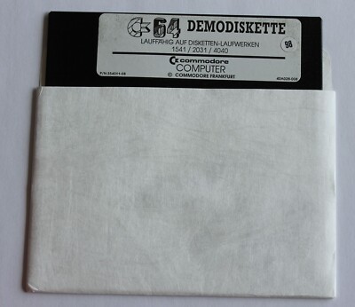 Commodore Demodiskette model 1541 / 2031 / 4040 (C64)