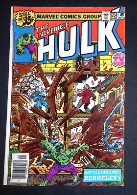Incredible Hulk #234 Bronze Age Marvel Comics 1st appearance of Quasar F/VF-