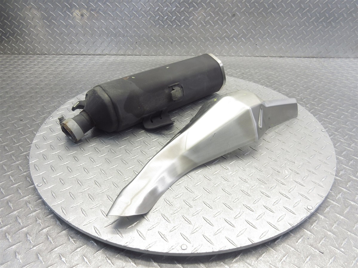 2018 Kawasaki Ninja 400 Muffler and Cover # 14041-0604 for