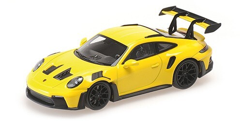 1:43 MINICHAMPS 2023 PORSCHE 911 992 GT3 RS racing yellow black rims LE 500 pcs.