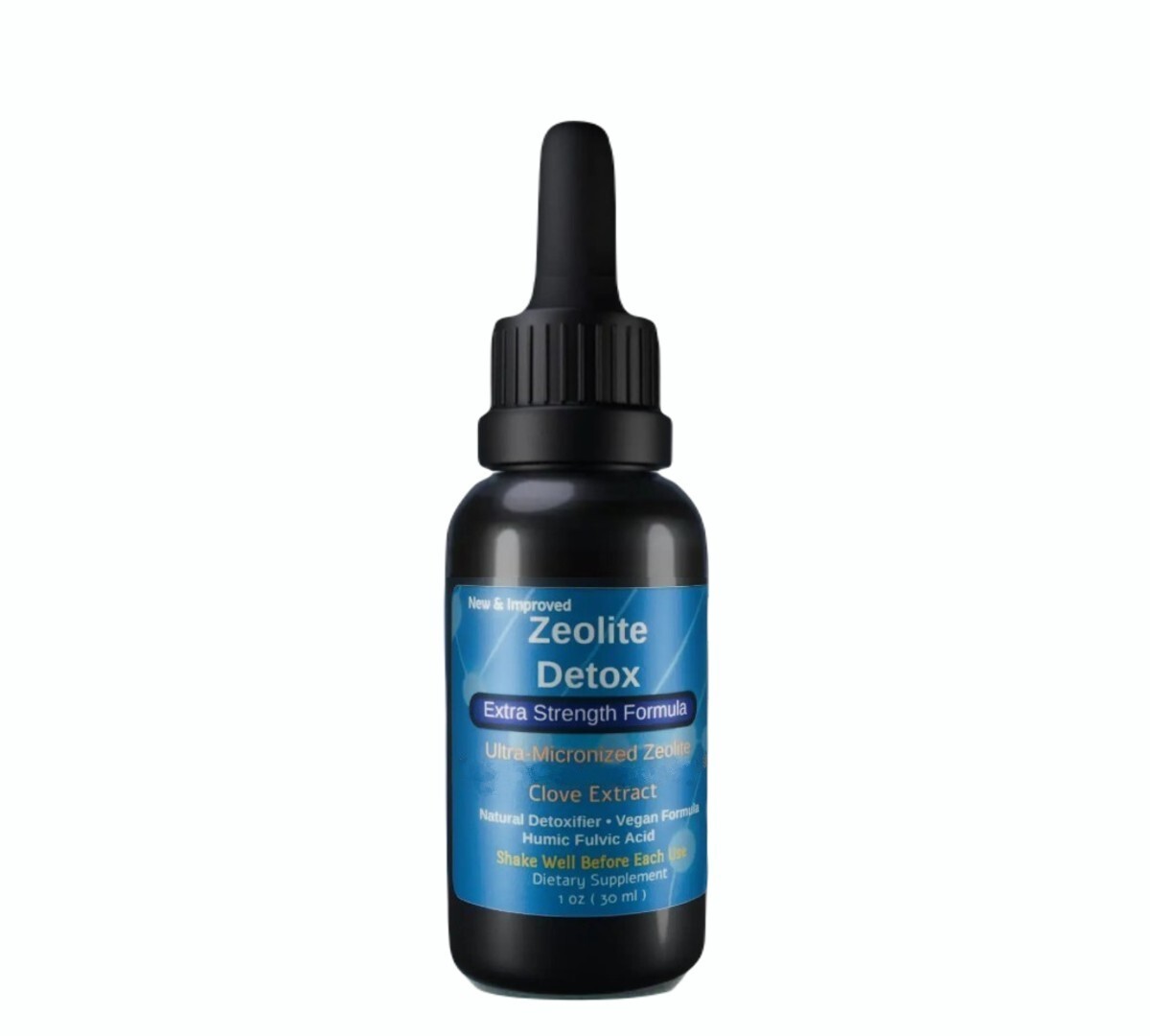 Extra Strength Liquified Zeolite Liquid Natural Detox QTY 6