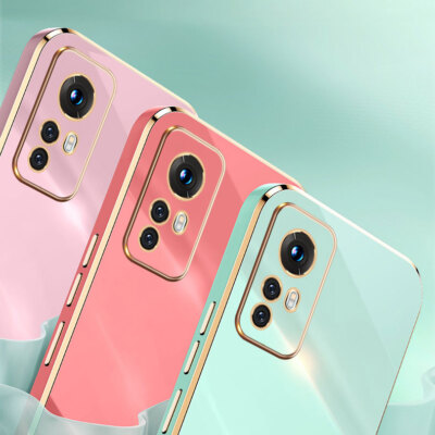 Luxury Shockproof Plating Border Soft Case Cover For Xiaomi Redmi K50 Ultra