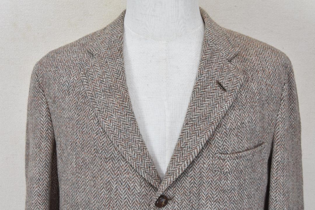 ジャケット・アウター 80-90s Harris Tweed Jacket VAN vintage 80 90S Harris Tweed Jacket Vintage Old Clothes Men's #EB ZCB