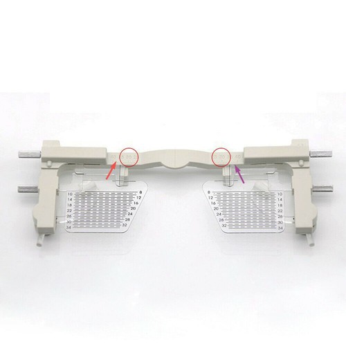 PD PH Meter Righello Multifocus Pupilometri Righello Distanza per Occhiali Optometria - Foto 3 di 8