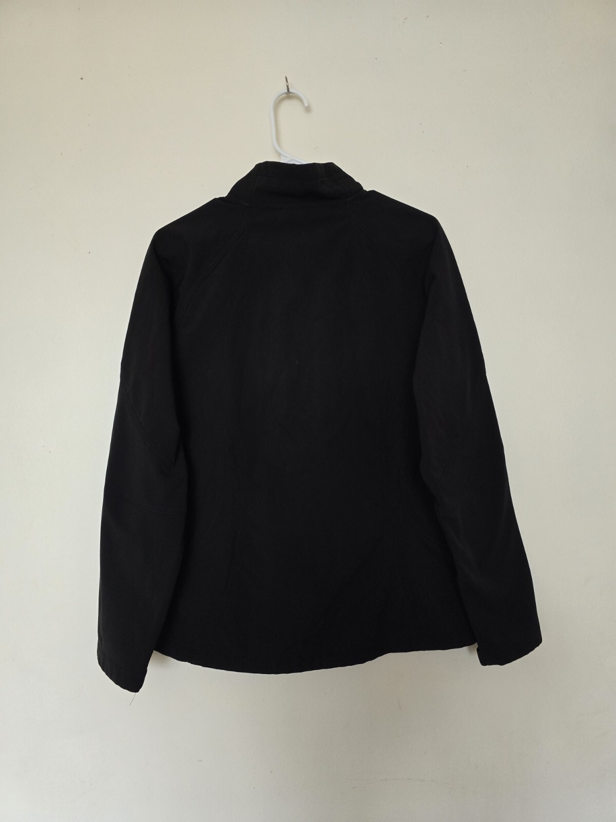 Double Diamond Jacket Black Soft Shell Fleece Lin… - image 2