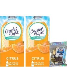 Crystal-Light On The Go Drink Mix 2 Pack of 10pck/0.13oz (Citrus)