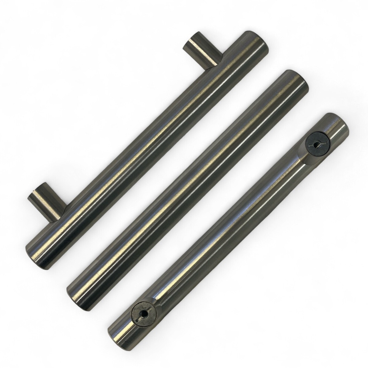 Nr. 185 Metallgriff, Edelstahlfarbig Küchengriff Griff Nobilia Küche Küchen