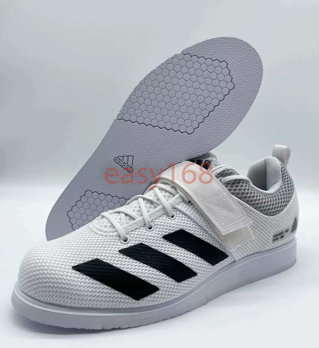 Adidas powerlift 4.0 men's weightlifting shoes - grey top
