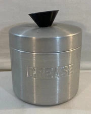 Enterprise Aluminum Co. Macon Georgia Aluminum Grease Pot w/ Lid