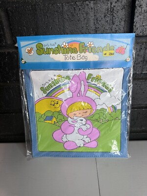 New Vintage sunshine friends tote bag 1981 NWT Dirty Kids