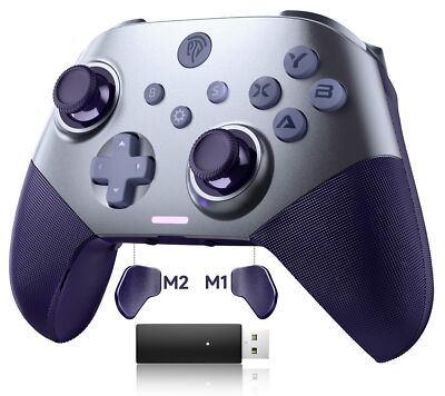 EasySMX X10 Wireless PC Controller with Dual Hall Effect, Bluetooth Controlle...