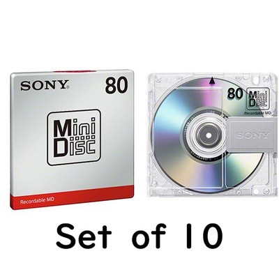 80's ALIVE MD ミニディスク mini disc Sony MD Minidisc 80 Minutes Enregistreable Blank Media Mini Disc