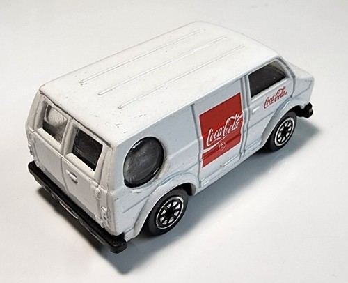Vintage Hartoy White Coca-Cola Bedford Van 1/60 Diecast/Plastic Coke Ford - Picture 7 of 9