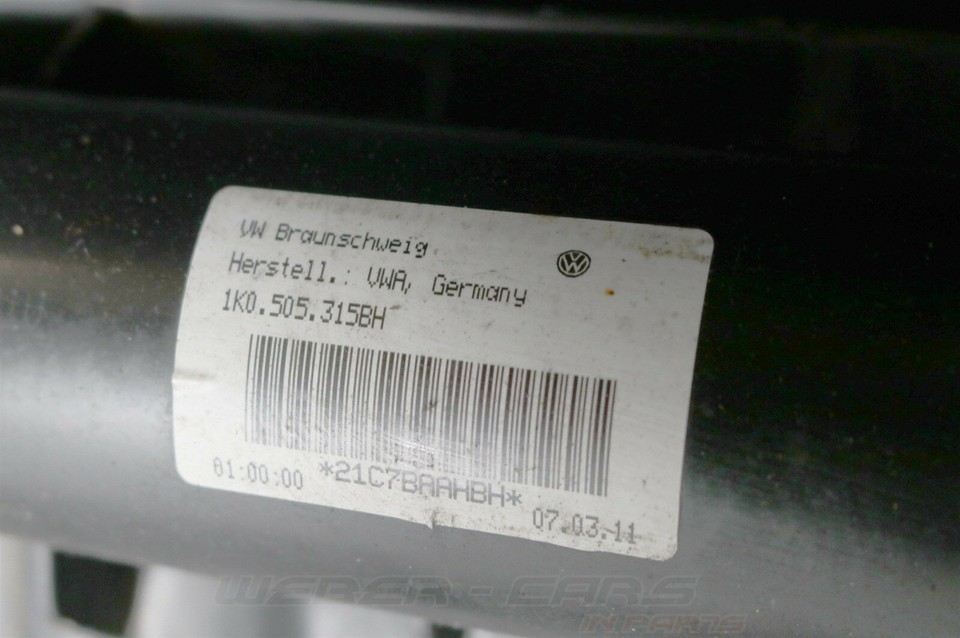 VW Rear Axle Mount Rear Subframe 1K0505315BH Bm Golf 5 6 Audi A3 8P ...