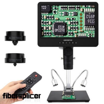 Andonstar AD249S-M Trinocular HDMI Digital Microscope for PCB Repair&Maintenan
