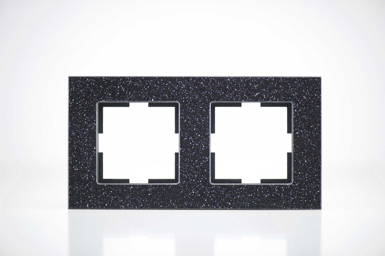 Plaque corian quartz 2 postes anti-jaunissement 84x159x10mm pour mur blanc