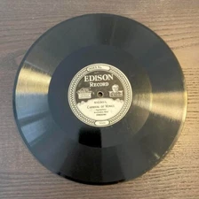 Edison Record/Carnival Of Venice/Believe Me... THOMAS EDISON LABS