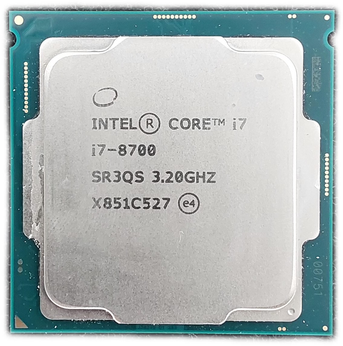 Intel Core i7-8700 SR3QS 6-Core 3.2GHz LGA 1151 CPU Processor | eBay