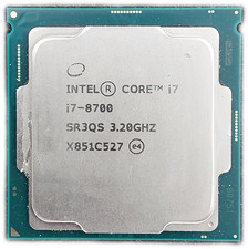 Intel Core i7-8700 SR3QS 6-Core 3.2GHz LGA 1151 CPU Processor
