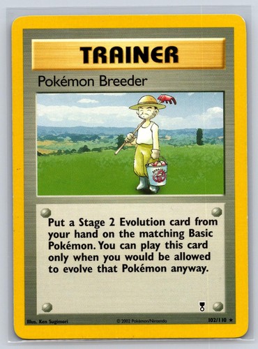 Pokemon Breeder - 102/110 - MP - LC - Legendary Collection