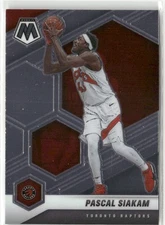 2020-21 Panini Mosaic Basketball Card Base Pascal Siakam Toronto Raptors #70