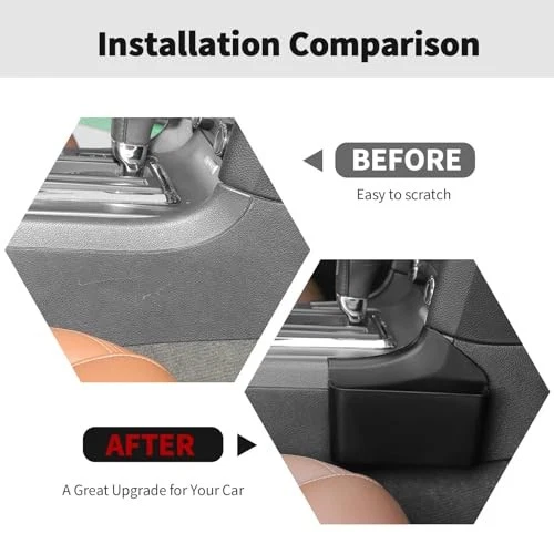 Center console organizer tray compatible with Ford Mustang 2010-2014, black Foto 2 de 4