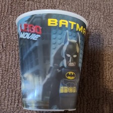 McDonald's LEGO Movie Batman Plastic Cup 2013 Collectible Multicolor Original