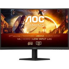 AOC AGON C27G4ZXE 27" VA Full HD 280Hz 0.3ms Curved Gaming Monitor C27G4ZXE