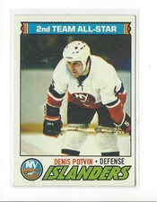 1977-78 Topps #10 Denis Potvin Islanders - EX-MT