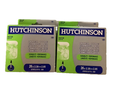Hutchinson MTB 26 x 2,30 - 2,85 SV Ertro 57/72 - 559 Schläuche 2 Stück Neu
