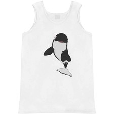'Curious Orca Whale' Adult Vest / Tank Top (AV054591)