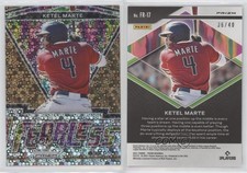 2021 Panini Prizm Fearless Bronze Donut Circle Prizm /40 Ketel Marte #FR-17
