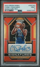 2023 Panini Prizm WNBA Signatures Chiney Ogwumike #SGCHO Red PSA 9 POP 1