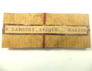 ANTIQUE RELIQUARY RELIQUE RELIC SAINT LAMBERT