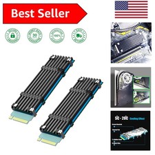 Versatile M.2 Heatsink for SSDs - Includes Thermal Pad  Easy Installation Tools