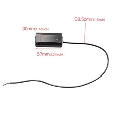 LED Digital Voltage Meter for Electric Vehicles and Motorcycles DC12 48V