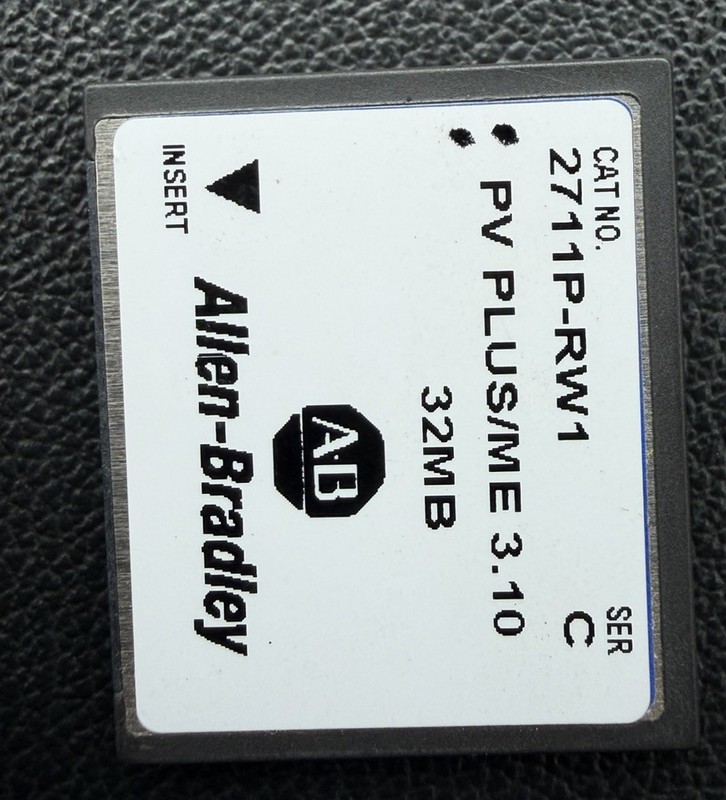 Allen-Bradley 2711P-RW1 PanelView Plus Operator Interface PV Plus/ME 3.10 32MB
