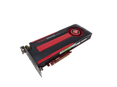AMD FirePro Graphics W8000 HF, 4GB GDDR5, 4 x DisplayPort, gebraucht / getestet