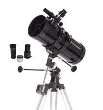 Celestron 21049 PowerSeeker 127EQ Reflector Telescope, Black