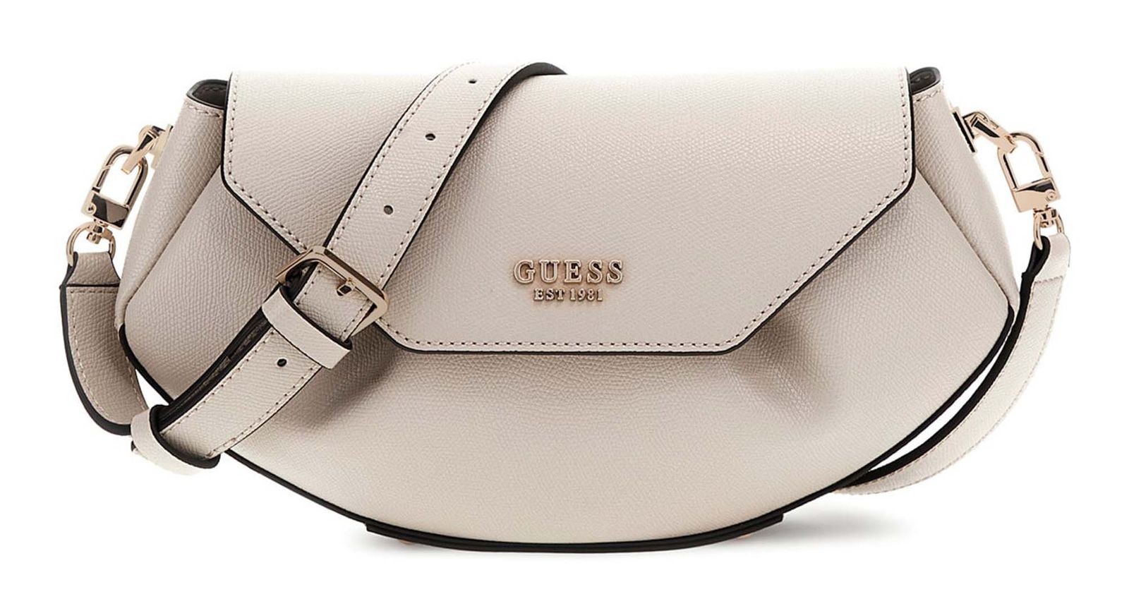GUESS cross body bag Amorette Flap Crossbody Light Taupe