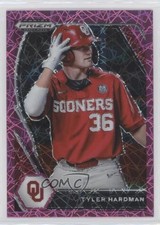 2021 Panini Prizm Draft Picks Pink Velocity Prizm Tyler Hardman #PDP153 0g03