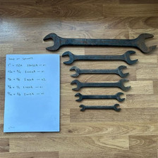 Snap On AF spanner set - combi set / Vintage / 1
