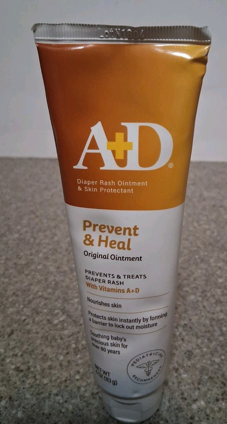 Baby Rash Ad A+D Original Diaper Rash Ointment Prevents & 4 Ounce (Pack of 1 ...