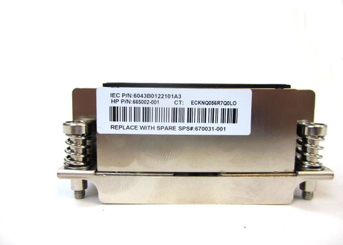 HP 665002-001 Heatsink For Proliant BL460c Gen8 zy - Picture 2 of 3
