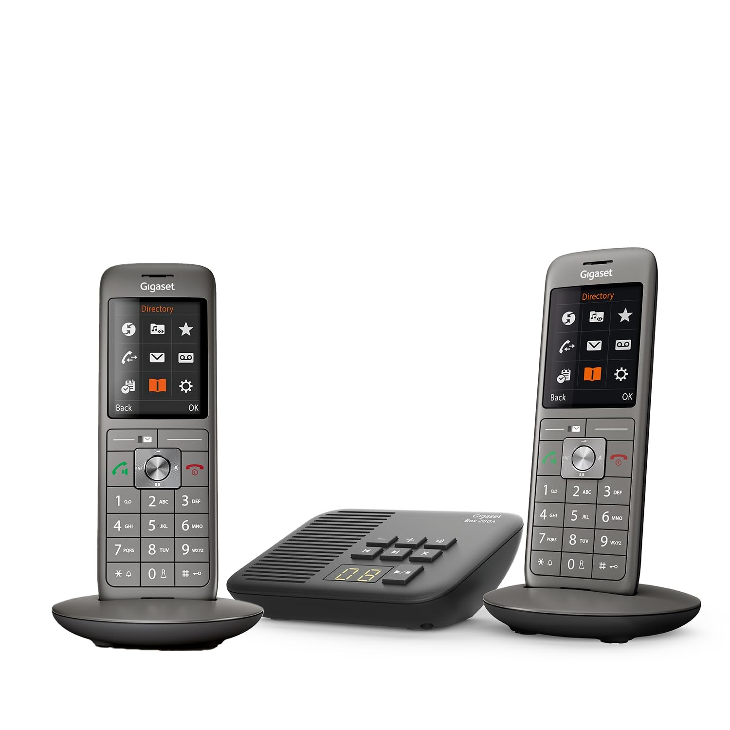 Téléphone fixe sans fil CL660A Duo son haute définition et répondeur automatique