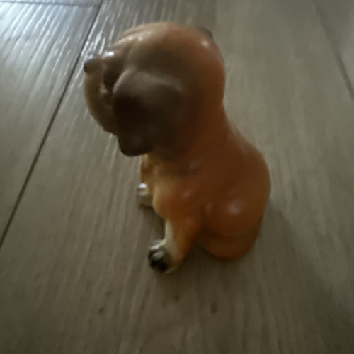 Vintage Beagle Puppy Ceramic Figurine Cute Hound Dog Sitting - Picture 4 of 5